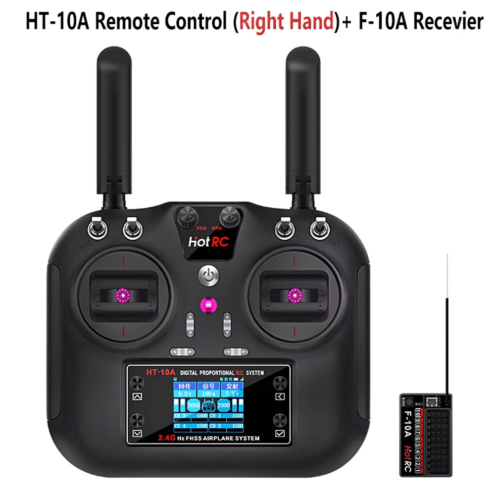Rc Helicopter Remote Control - Радиопередатчик Hotrc HT-10A 2.4G 10-канальный с