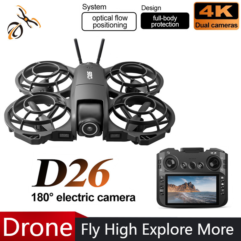 Rc Helicopter Case - Дрон D26 4K Aerial HD 180