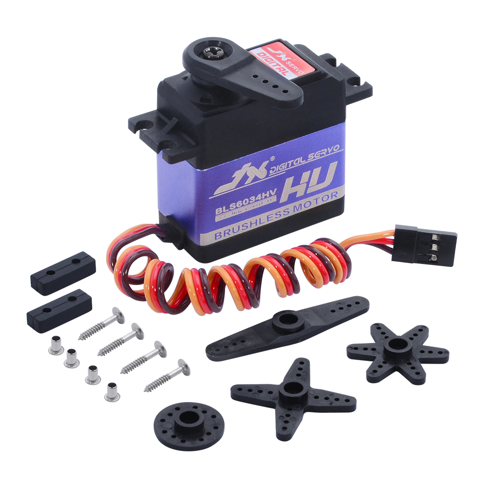 JX BLS6034HV 60g 33kg Бесщеточ – обзор и цена Rc Helicopter Servo