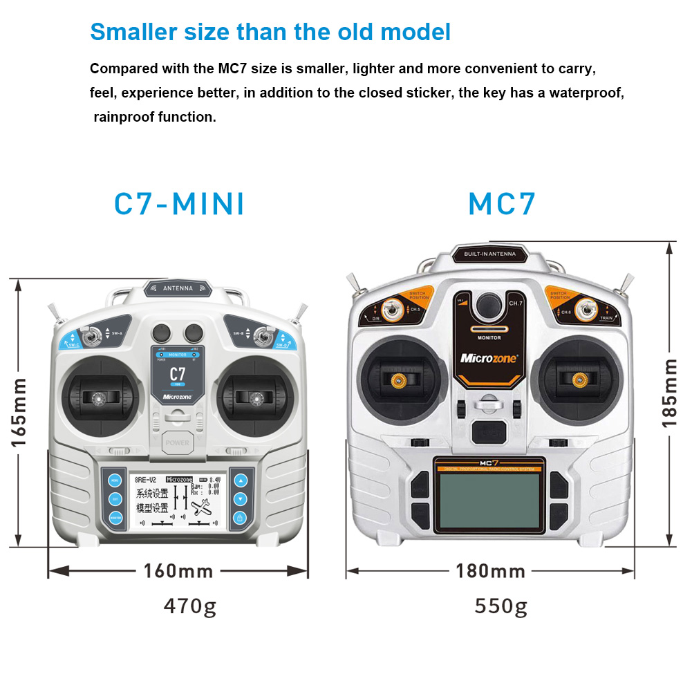 Контроллер MicroZone MC7 C7 MI – обзор и цена Rc Helicopter Remote Control